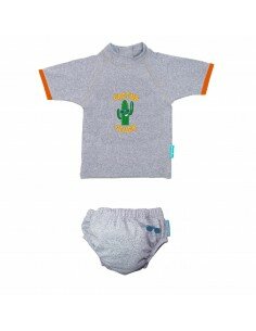 Ensemble bébé anti uv gris... 2